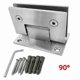 thumbnail image 5 of 2-Pack Heavy Duty 90 Degree Clamp for Bathroom Use, 5 of 5