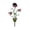 B, variant on Bklubk Metal Colored Floor Inserts Plants Iron Ornaments Garden Decorations Handicrafts