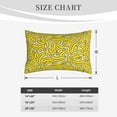 thumbnail image 4 of Daiia Banana A Bedding Waterproof Pillow Protector Zippered Queen – Bed Bug Proof Pillow Encasement-16"x24", 4 of 6