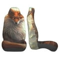 thumbnail image 4 of Fotbe Mystic Fox With Halo Pattern Automotive Seat Covers for Cars Trucks and SUVs – Car Seat Covers for Front Seats,Protective Seat Covers,Vehicle Seat Covers, Set of 2, 4 of 9
