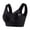 Black, variant on Womens Seamless Bra Yoga Bra No Show Bra Full Coverage Bras Sports Bras Workout Bra Non-padded Bra Breathable Bras Lifting Bras Stretchy Bra Everyday Bra Soft Comfortable Bras Black