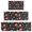Pioneer Flower Floral-3, variant on Pioneer Flower Floral Print Pattern Kitchen Rugs Sets Of 3,Kitchen Runner Rugs Non Skid Washable,Decorative Kitchen Floor Mats for Kitchen,Sink,Laundry,17"x30" 17"x47" 17"x59"