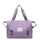 thumbnail image 1 of Bolsa de viaje de gran tamaño, bolsa deportiva para gimnasio, bolsa de hombro para el fin de semana, para pasar la noche para mujer (púrpura), 1 of 5