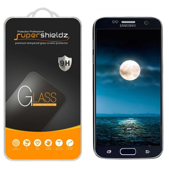 [3-Pack] Supershieldz for Samsung Galaxy S7 Tempered Glass Screen Protector, Anti-Scratch, Anti-Fingerprint, Bubble Free