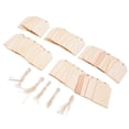 thumbnail image 2 of Wood Pieces, Irregular Shape Unfinished Wood Unique Cute Shape  Decorative  For Bookmarks Making For Gift Lables For DIY Handicraft, 2 of 8