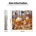 thumbnail image 3 of Zufioo Garfield pour Miroir de Maquillage Portable de Poche, Miroir de Beauté Pliable à Main Grossissant Adapté pour Portefeuille Sac à Main pour Femmes-Carré, 3 of 9