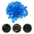 thumbnail image 3 of SHISUYAN 100Pcs Luminous Stones Glow in The Dark Garden Pebbles Rocks Fish Tank Decor, 3 of 8