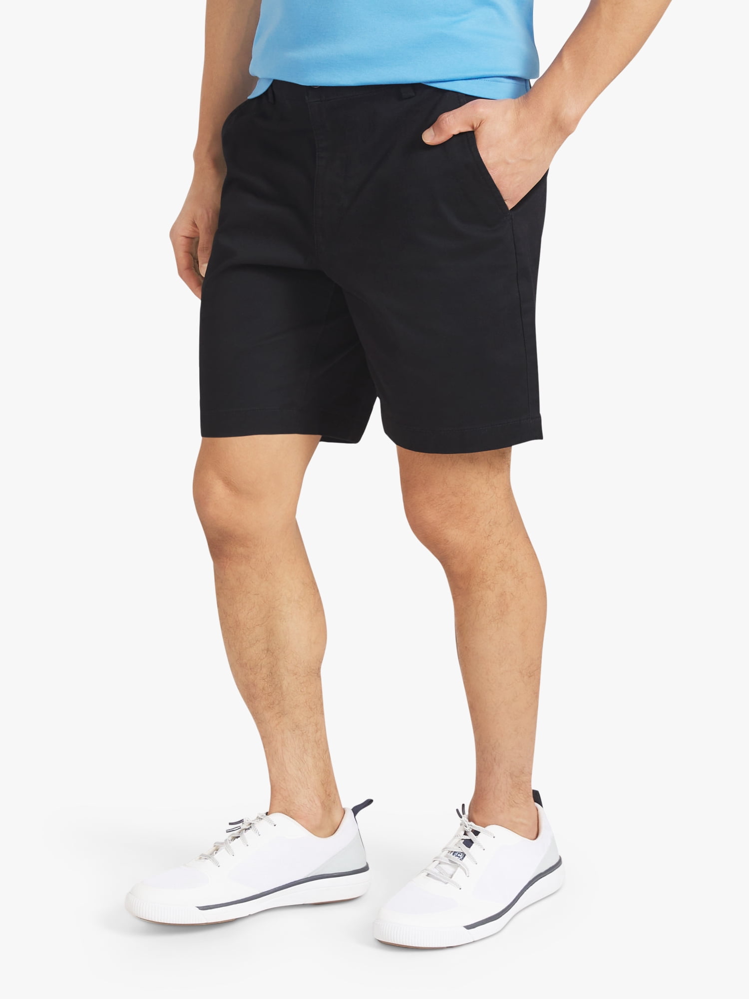 Chaps Men's & Big Men's Flat Front Shorts, Sizes 30-42, 8" Inseam