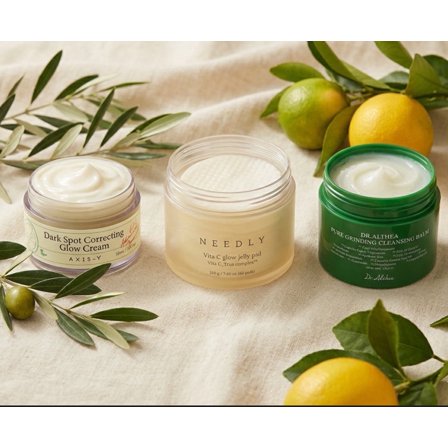 Dark Spot Cream, Vita C Glow Pads, and Cleansing Balm 3  Sets