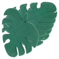 thumbnail image 5 of Protective Anti Slip Leaf Shaped Coasters Wooden Cup Pads For Coffee Shop Green 10 00X9 00X0 40Cm 4Pcs, 5 of 5