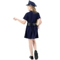 thumbnail image 3 of Disfraz de policía para niños tallas S a XL Disfraz de Halloween Disfraz de policía para niños y niñas Disfraz de policía para niños, 3 of 6
