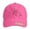 Hot Pink_001, variant on Baseball Hats for Men Father'S Day Custom Hat for Dad Unique Handmade for Father’S Day Celebration Womens Baseball Caps Black_001,One Size