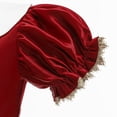 thumbnail image 4 of YunPes Baby Christmas Dress Girls Xmas Cute Puff Sleeve Ruffle Princess Dress Casual Cozy Holiday Party One Piece Clothes Set, 4 of 8