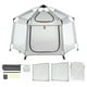 thumbnail image 1 of VEVOR Parque infantil para bebes con dosel Parque infantil emergente para interiores y exteriores 59.8 "x 59.8, 1 of 9