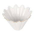 thumbnail image 4 of Cafetera de cono, taza con filtro de café, pedal reutilizable, cafetera de cerámica para verter café. blanco 102mmx80mm, 4 of 9