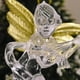 thumbnail image 5 of Decoración navideña, colgante de ángel transparente de Navidad, colgante de árbol de Navidad, colgante de ángel de Navidad, confiable y duradero, 5 of 11