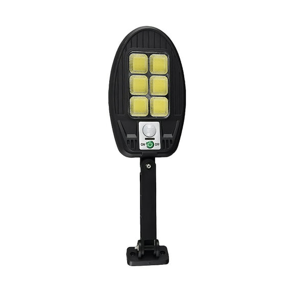 Toystoory Luz de pared solar Sensor de movimiento al aire libre Inducción del cuerpo Lámpara de noche automática Iluminación de control remoto Patio Iluminación y accesorios MAZORCA Toystoory HA073231-02