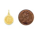 thumbnail image 2 of 14K Yellow Gold Happy Birthday Disc Charm Pendant, 2 of 5