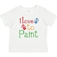 thumbnail image 3 of Inktastic Painting Art I Love to Paint Boys or Girls Baby T-Shirt, 3 of 5
