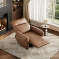 thumbnail image 5 of Towallmark Power Recliner Chair, Swivel Rocker Chair for Adults, Upholstered Fabric Glider Recliner Nursery Chair with USB Ports, Ergonomic High Back Single Sofa Seat for Living Room, 5 of 9