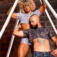 thumbnail image 6 of Pali Diverso Sexy Gay Lesbian Queer LGBTQ Rainbow Pride Flag Print Cropped Crop Top Party Workout Quick Dry Shirt (Small, Perforated White), 6 of 10