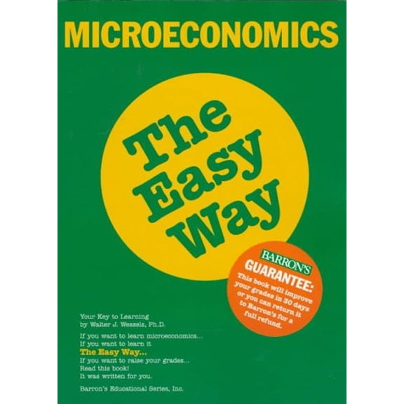 Microeconomics the Easy Way 9780812096019