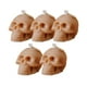 thumbnail image 2 of Adornos de Velas Aromáticas con Forma de Calavera para Halloween | Juego de 5 | Diseño de Sombrero de Calabaza | Cera de Soja | 7 X 5,5 X 5,5 Cm | Color Caqui, 2 of 6