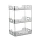 thumbnail image 4 of Billuyoard Estante organizador de encimera de despensa de cocina, estante de almacenamiento elegante para cosméticos y artículos esenciales para Organizadores de utensilios de cocina Gris Grande, 4 of 6