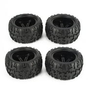 4Pcs 150mm Wheel Rim and Tires for 1/8 Monster Truck Traxxas HSP HPI E-MAXX Savage Flux Racing RC Car Accessories