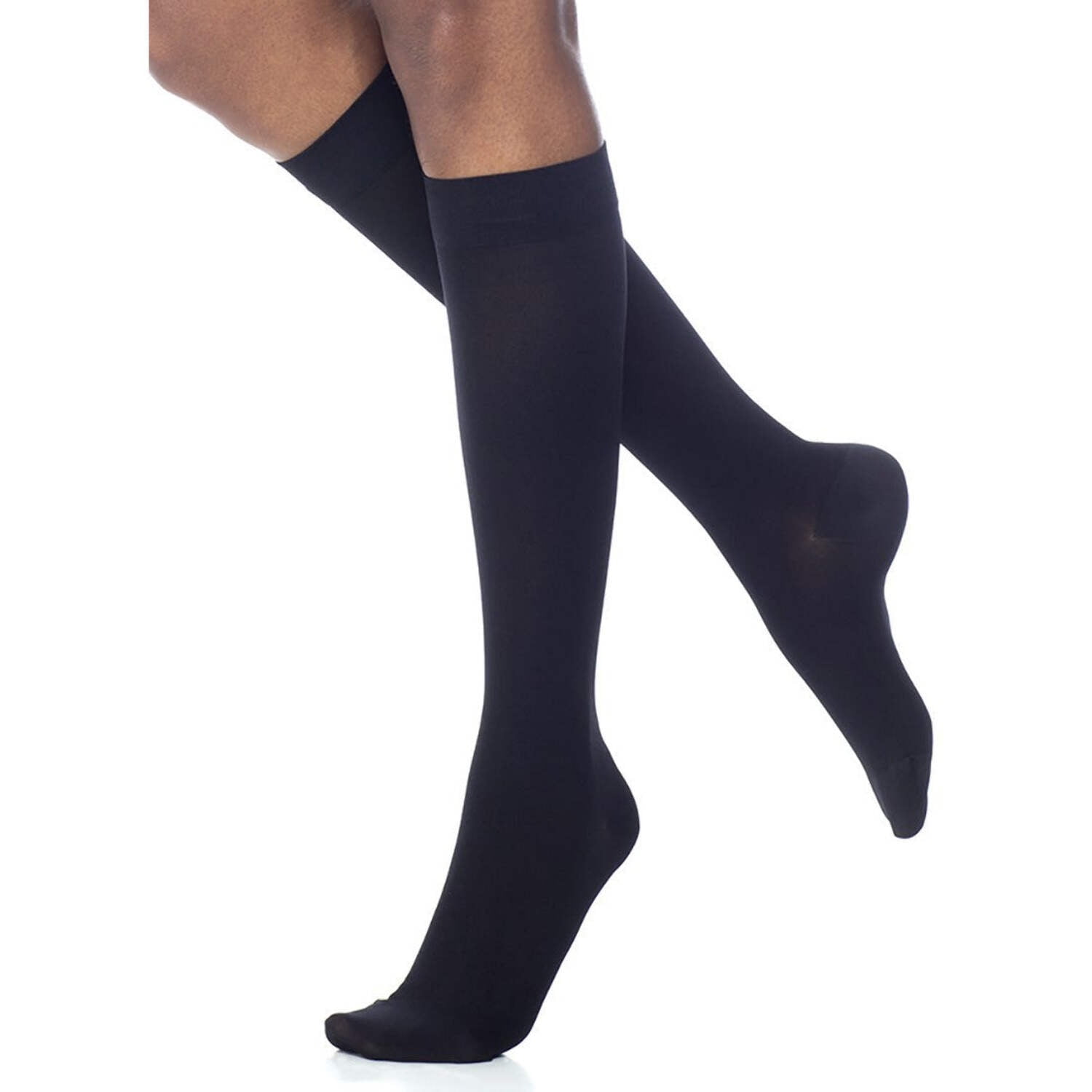 Sigvaris Dynaven 972 Access Women's 20-30 Closed Toe Knee High Compression Stockings Crispa ML Long