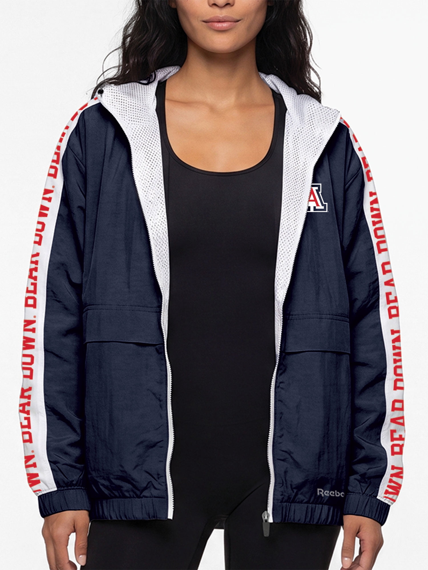 Arizona Wildcats Reebok Womens Colorblocked Full Zip Jacket