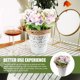 thumbnail image 2 of Flores artificiales para el hogar, bonsái, decoración, hortensias, adorno, escena, diseño, ramo, 2 of 7