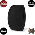 thumbnail image 3 of ELW Buffalo Hide Leather Strap 5-6 oz .75 Inch x 50 InchColor Walnut Leather Strips for Crafts, Leather Bag Straps, Leather for Belt Making, Leather Crafting, Blank Leather, Tooling Leather Roll, 3 of 4
