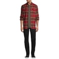 thumbnail image 3 of George Men's Long Sleeve Flannel Shirt, 3 of 6