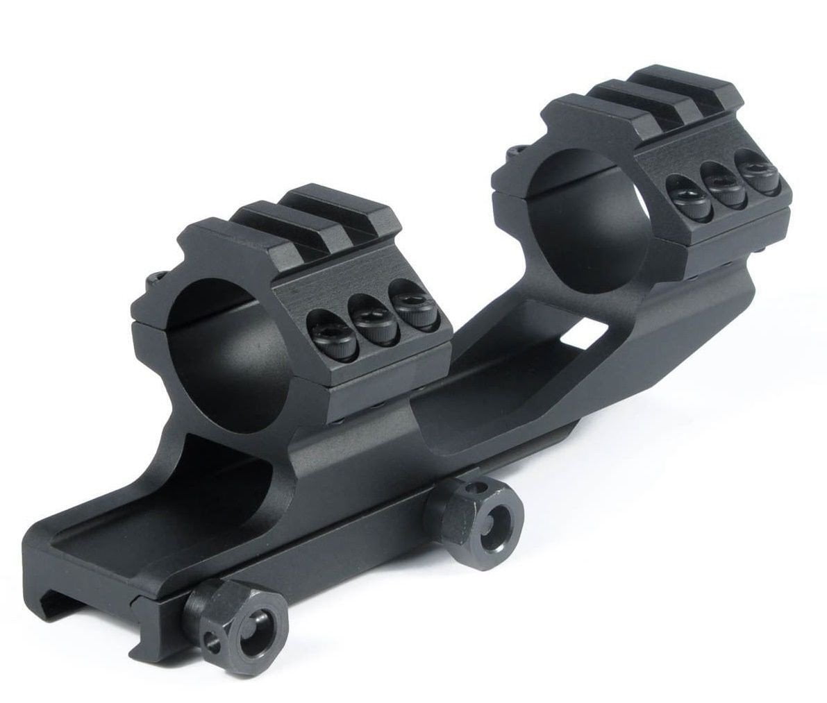 Cantilever Dual Ring Scope Base Mount for 25.4mm 30mm Riflescope Quick Release Weaver