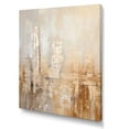 thumbnail image 2 of Designart "Neutral Hue Skyline Art III" Skyscrapers Wall Art Prints, 2 of 7