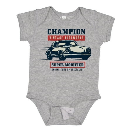 

Inktastic Classic Racing Champion Boys Baby Bodysuit