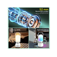 thumbnail image 3 of Lámpara De Escritorio Led Recargable Usb Rgb Con Altavoz Xtellar blanco, 3 of 4