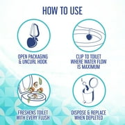 Lysol Brand New Day Automatic Toilet Bowl Cleaner Blocks, Coconut Water & Sea Minerals, 2 Count