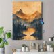 thumbnail image 4 of Qisvanset Framed Canvas Wall Art 12x16 Inch Vintage Hymn Landscape How Great Thou Art, 4 of 5