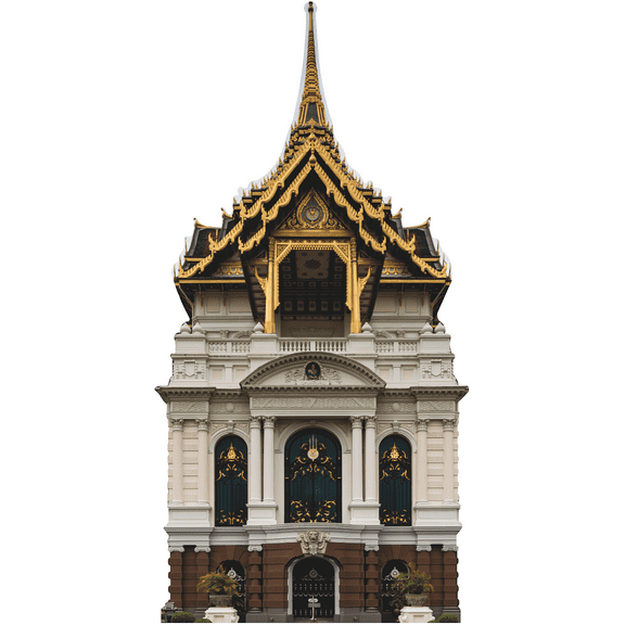 Grand Palace Bangkok Thailand Central Prasat Cardboard Cutout Standee Standup