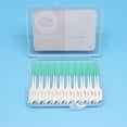 thumbnail image 4 of Vogacara Cepillo Interdental removedor de suciedad de cepillo de de silicona profesional fácil agarre eficiente hilo viaje senderismo cuidado de los oídos, 4 of 6