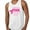 White, variant on I Wear Pink For My Mom Man TANK TOP Color Black Mens Tee Tank Top Small