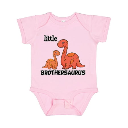 

Inktastic Little Brothersaurus Gift Baby Boy Bodysuit