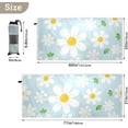 thumbnail image 4 of Daisy Flower on Blue Beach Towel 31" x 71", Quick Dry Bath Towel Super Absorbent Lightweight Travel Towel for Beach Yoga Swim Sport Camping Holiday, 4 of 7