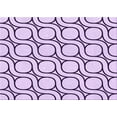 thumbnail image 1 of Ahgly Company Machine Washable Indoor Rectangle Transitional Purple Flower Purple Area Rugs, 5' x 7', 1 of 7