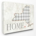 thumbnail image 2 of The Stupell Home Decor Collection Gingham New York Heart and Home Wall Art, 2 of 5
