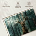 thumbnail image 6 of Elephant Stock Wild Forest Moose Wall Art - Horizontal Canvas Wall Art - Living Room Wall Decor - Animal Canvas - Teal And Gray Decor - 39" x 26", 6 of 8