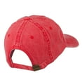thumbnail image 4 of Image of Rocket Embroidered Washed Cap - Red OSFM, 4 of 5