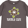 thumbnail image 4 of Inktastic Turtley Cute Girl Turtle Girls Long Sleeve Toddler T-Shirt, 4 of 5